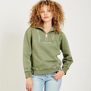 Alex Mill Crosby Women's Quarter-Zip Sweatshirt size small